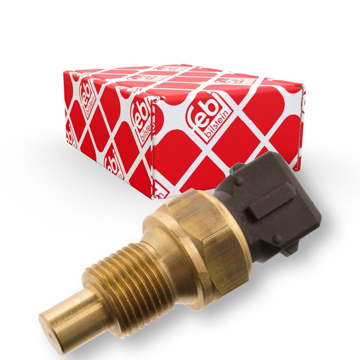 Febi Bilstein 106458 Sensor, Coolant Temperature, Brown