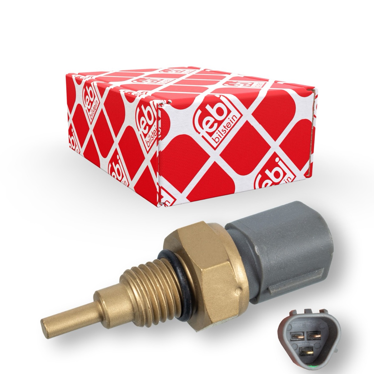 Febi Bilstein 106733 Sensor, Coolant Temperature, Grey