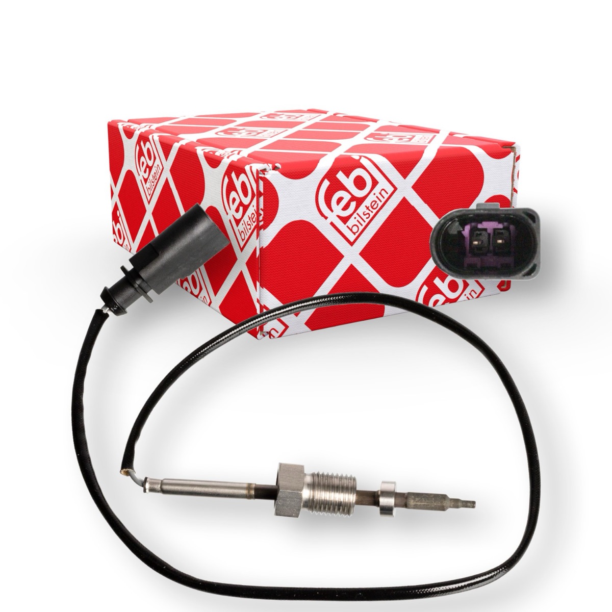 Febi Bilstein 109179 Exhaust Gas Temperature Sensor (EGT), Behind Exhaust Turbocharger
