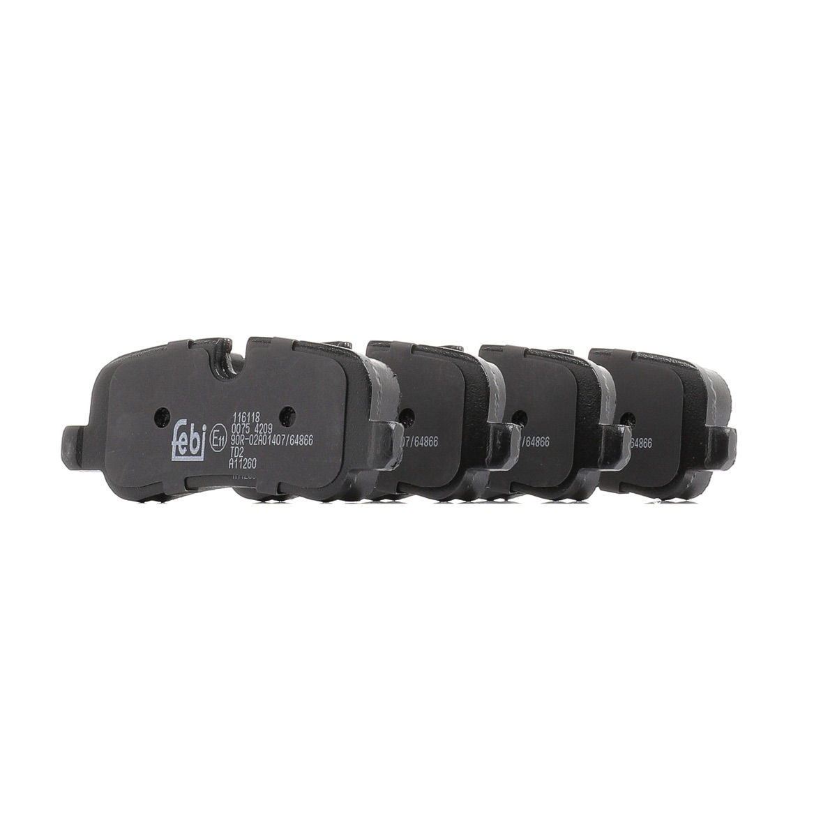Febi Bilstein 116118 Brake Pad Set