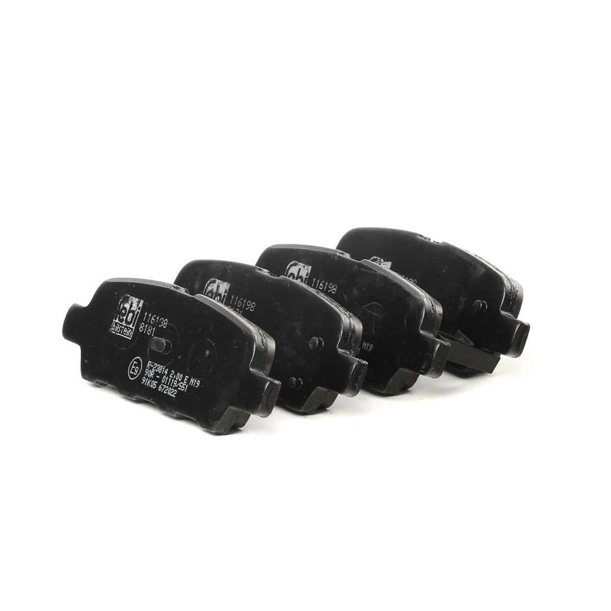 Febi Bilstein 116198 Brake Pad Set
