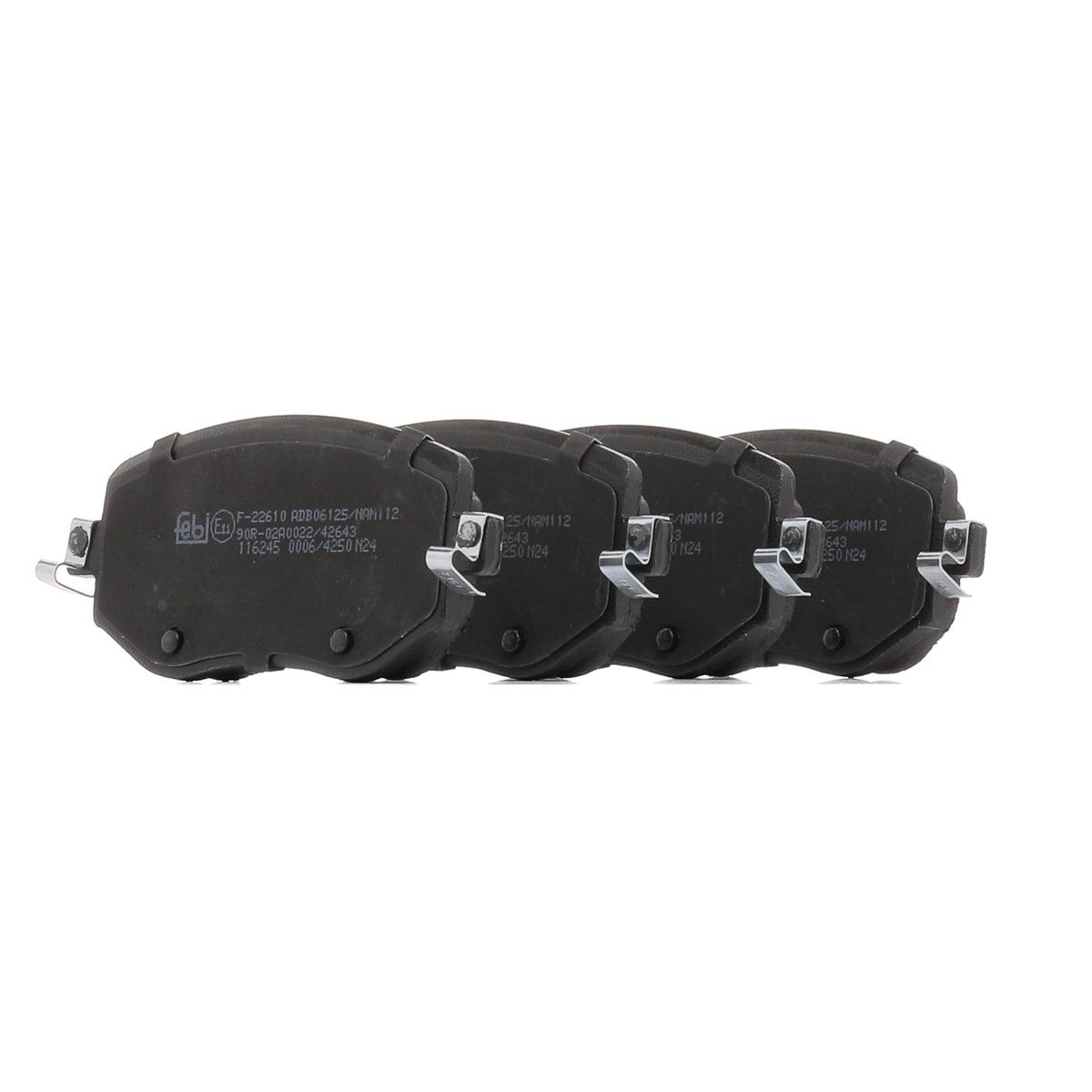 Febi Bilstein 116245 Brake Pad Set