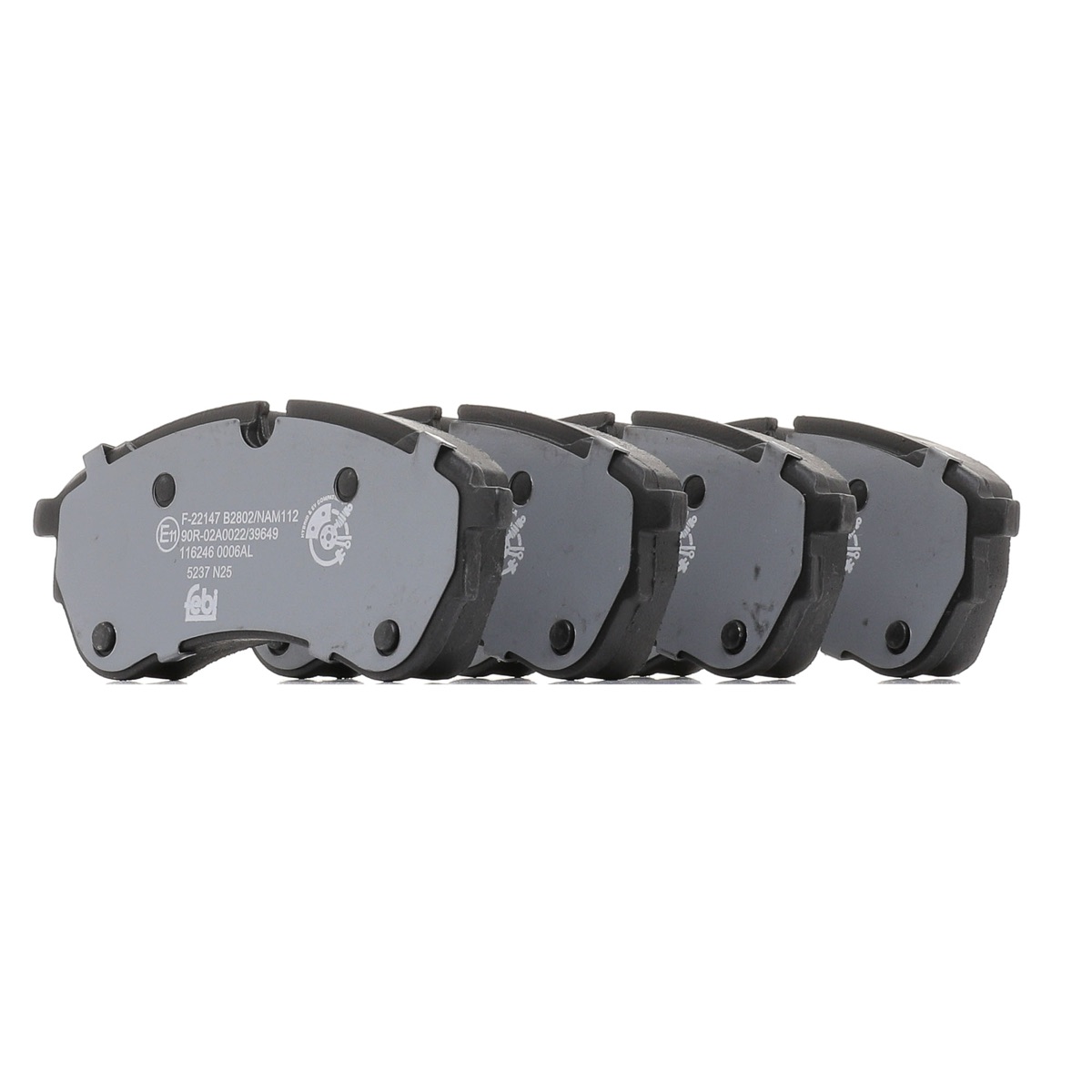 Febi Bilstein 116246 Brake Pad Set