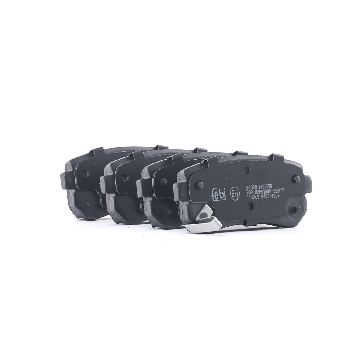 Febi Bilstein 116260 Brake Pad Set