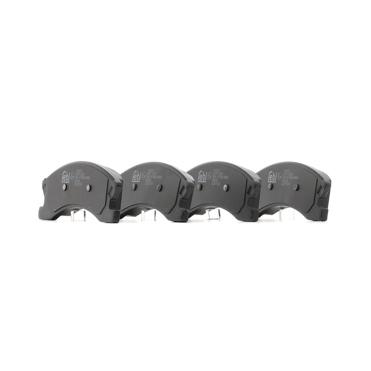 Febi Bilstein 116372 Brake Pad Set