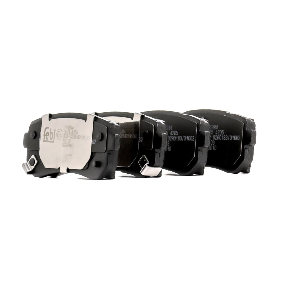 Febi Bilstein 116384 Brake Pad Set