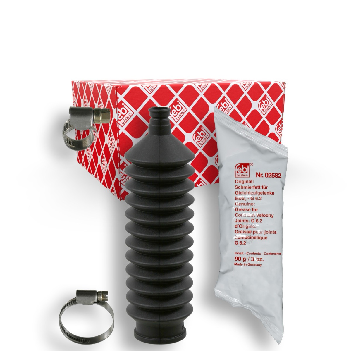 Febi Bilstein 12665 Steering Rack Gaiter Kit