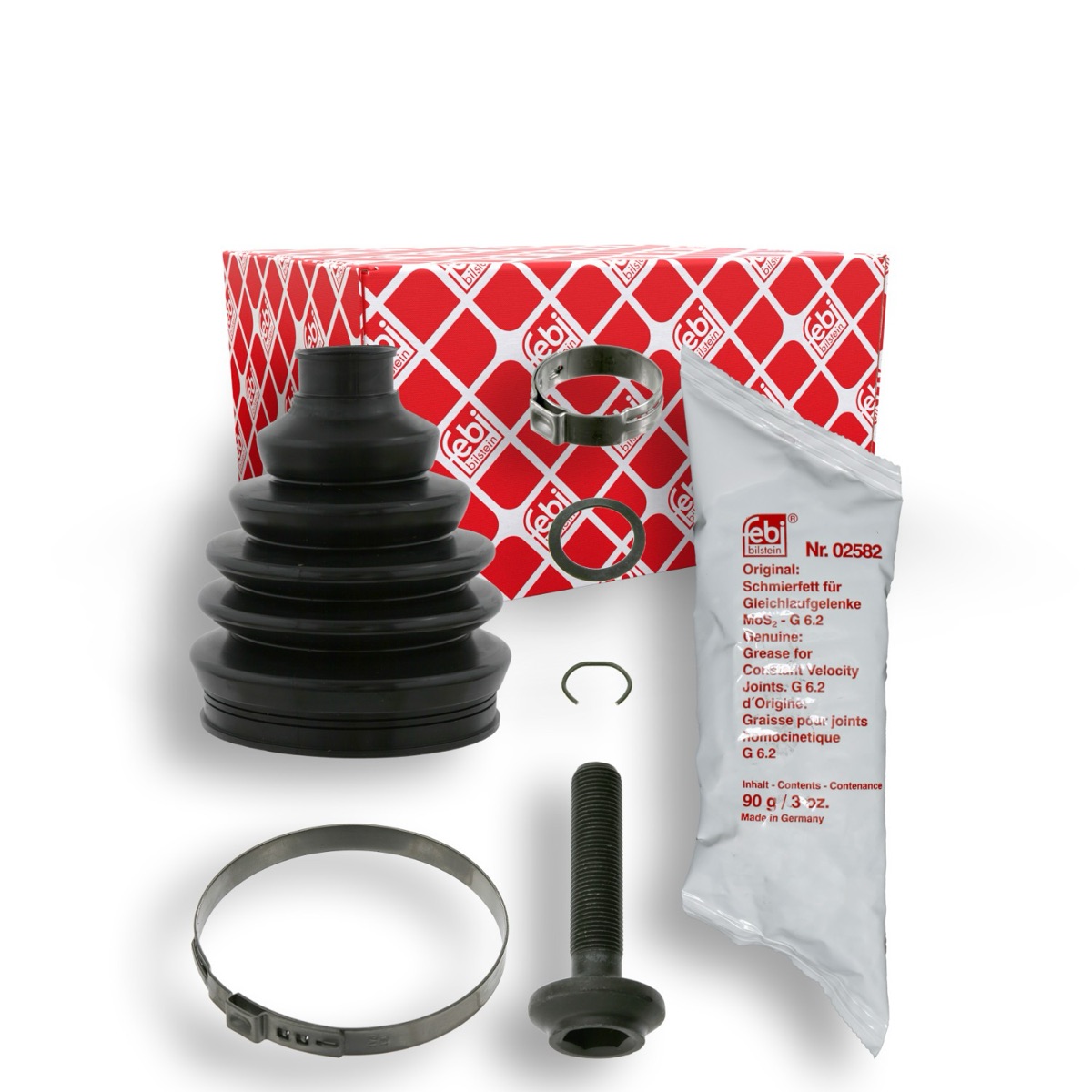 Febi Bilstein 15844 CV Boot Kit, Drive Shaft