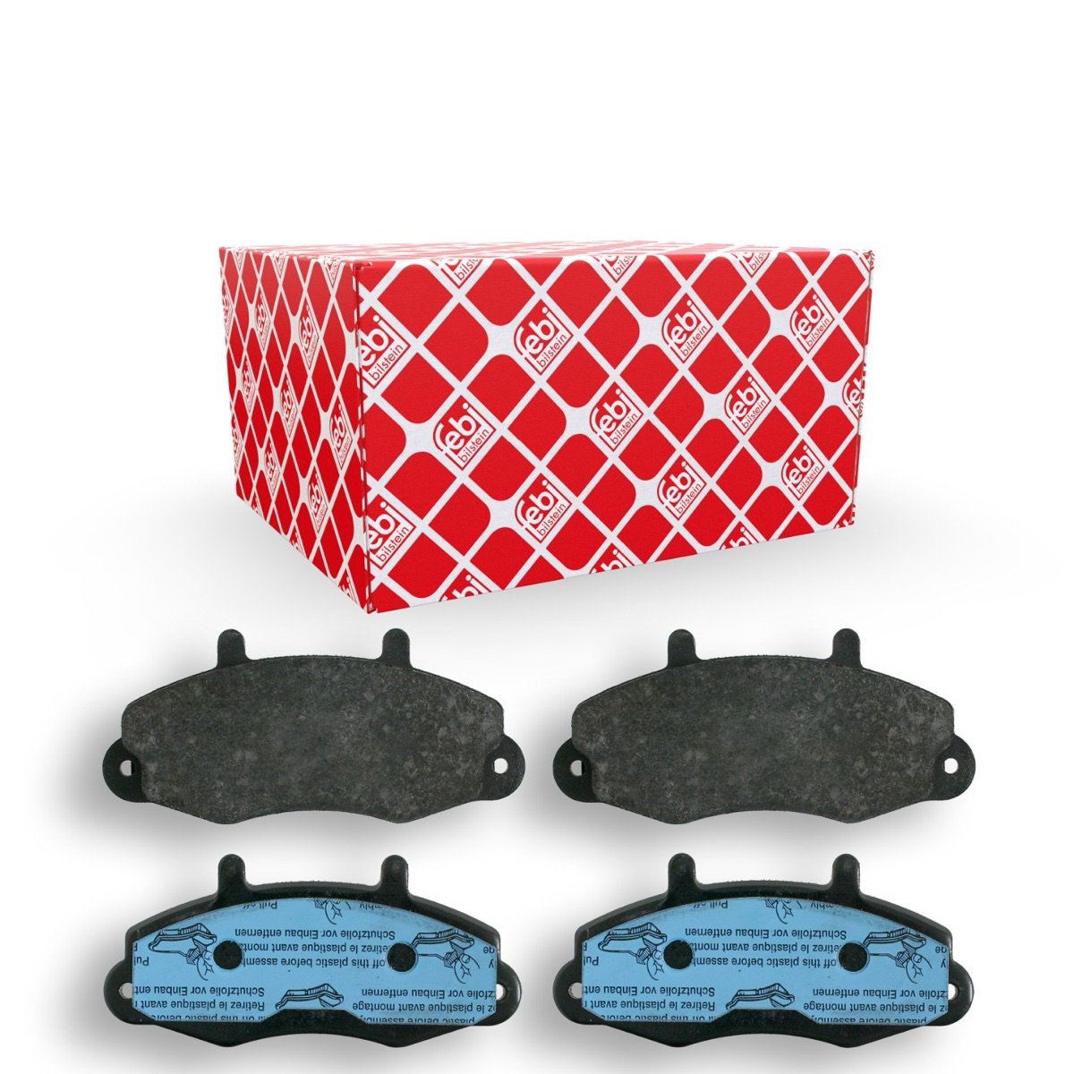 Febi Bilstein 16037 Brake Pad Set