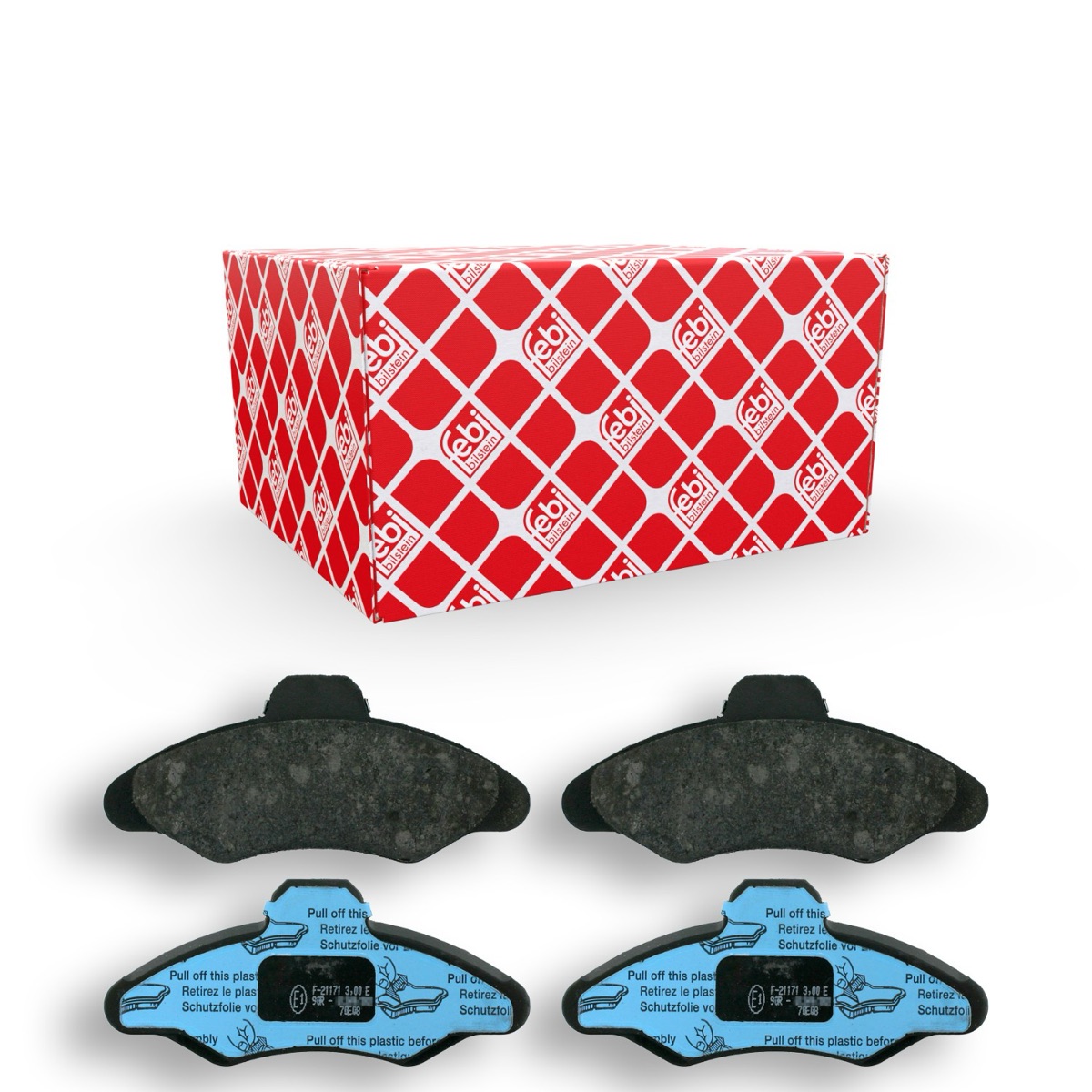 Febi Bilstein 16038 Brake Pad Set