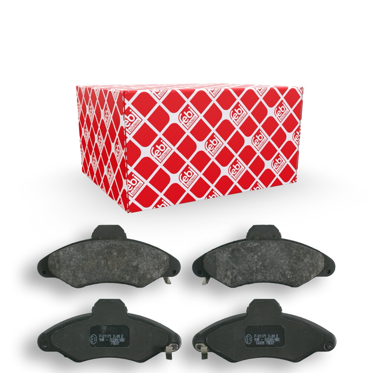 Febi Bilstein 16039 Brake Pad Set