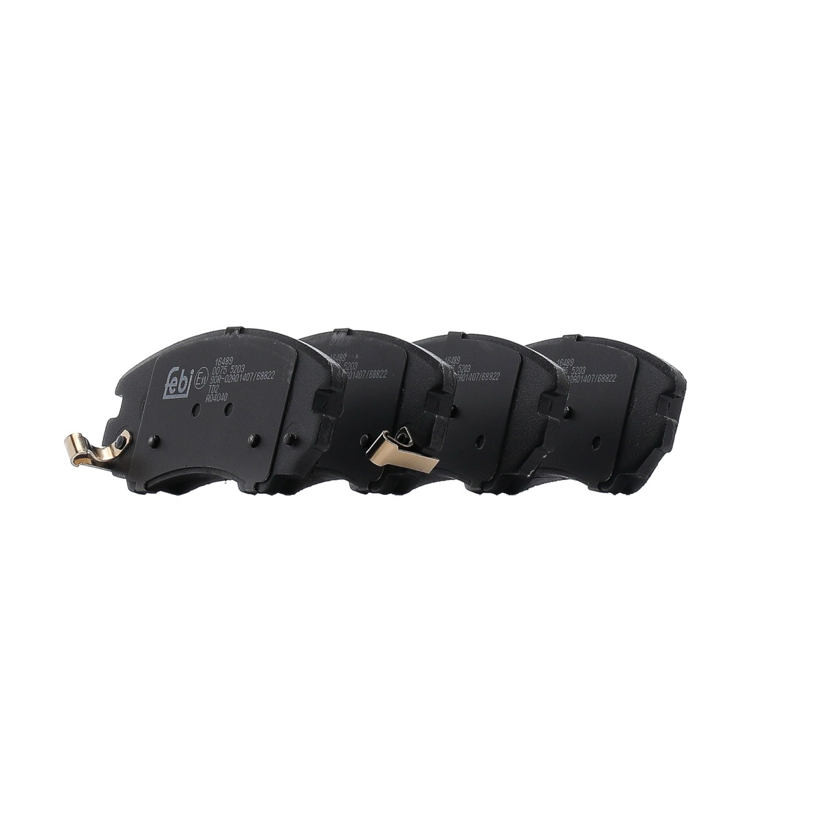 Febi Bilstein 16489 Brake Pad Set