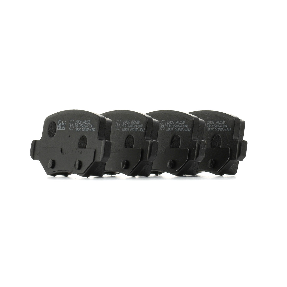 Febi Bilstein 16525 Brake Pad Set