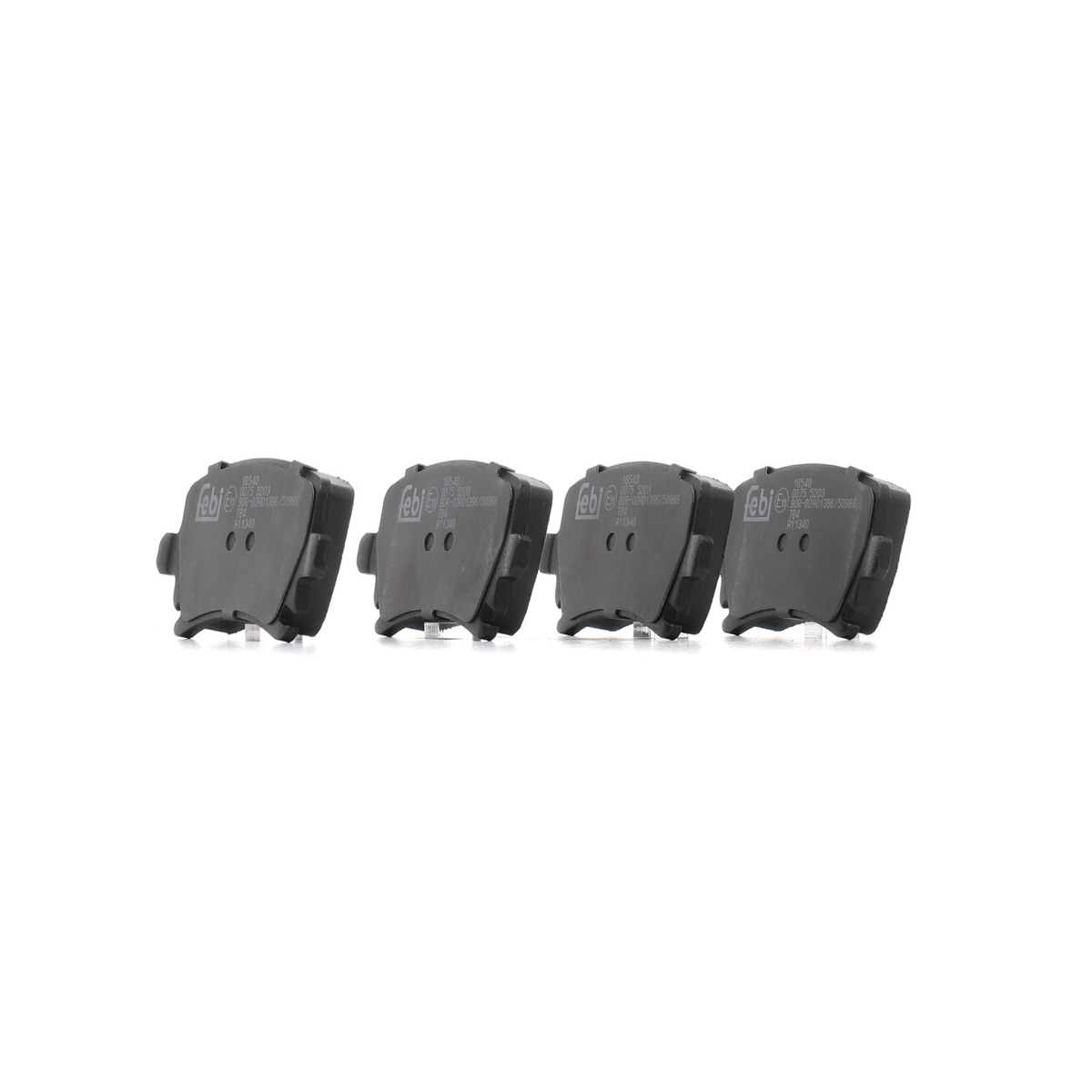 Febi Bilstein 16540 Brake Pad Set