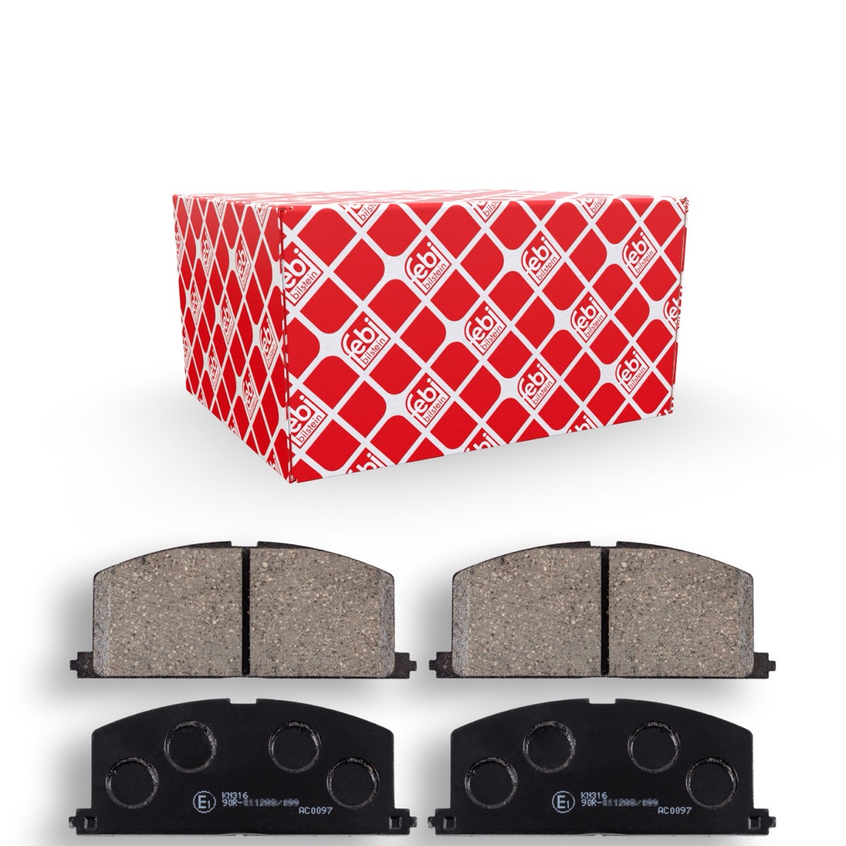 Febi Bilstein 16581 Brake Pad Set