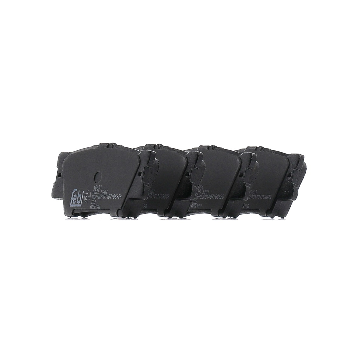 Febi Bilstein 16651 Brake Pad Set