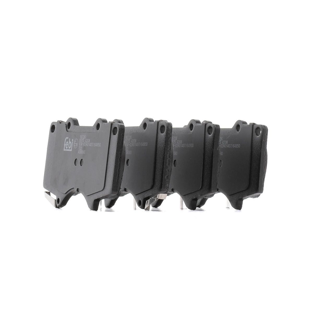Febi Bilstein 16726 Brake Pad Set
