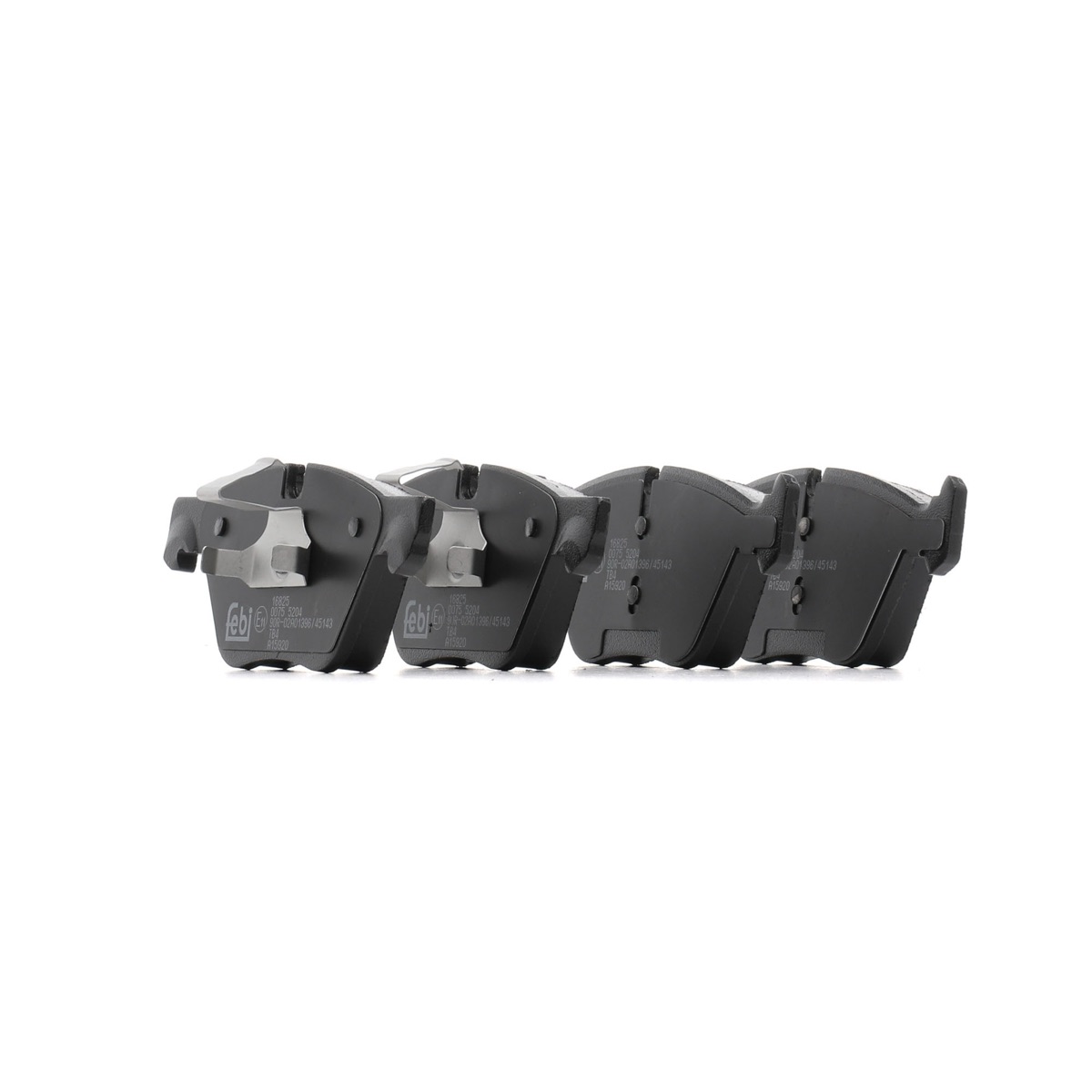 Febi Bilstein 16825 Brake Pad Set