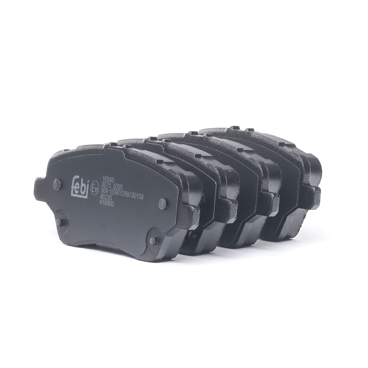 Febi Bilstein 16940 Brake Pad Set