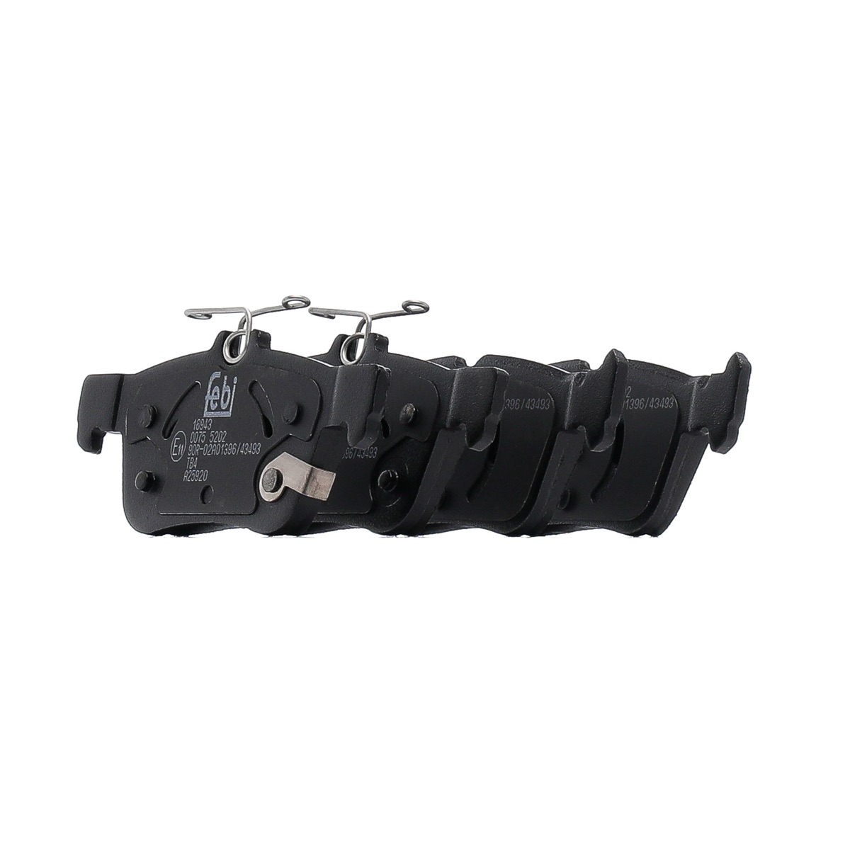 Febi Bilstein 16943 Brake Pad Set