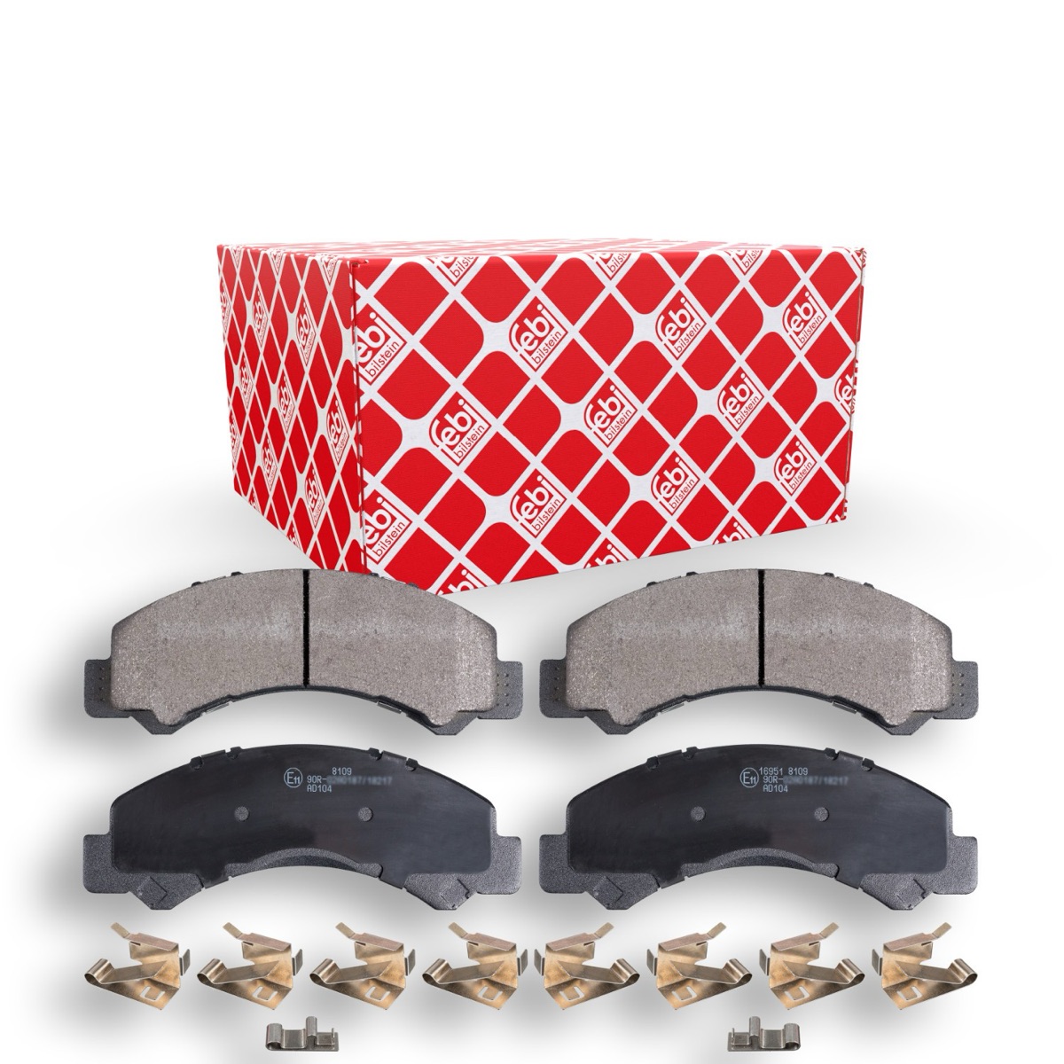 Febi Bilstein 16951 Brake Pad Set