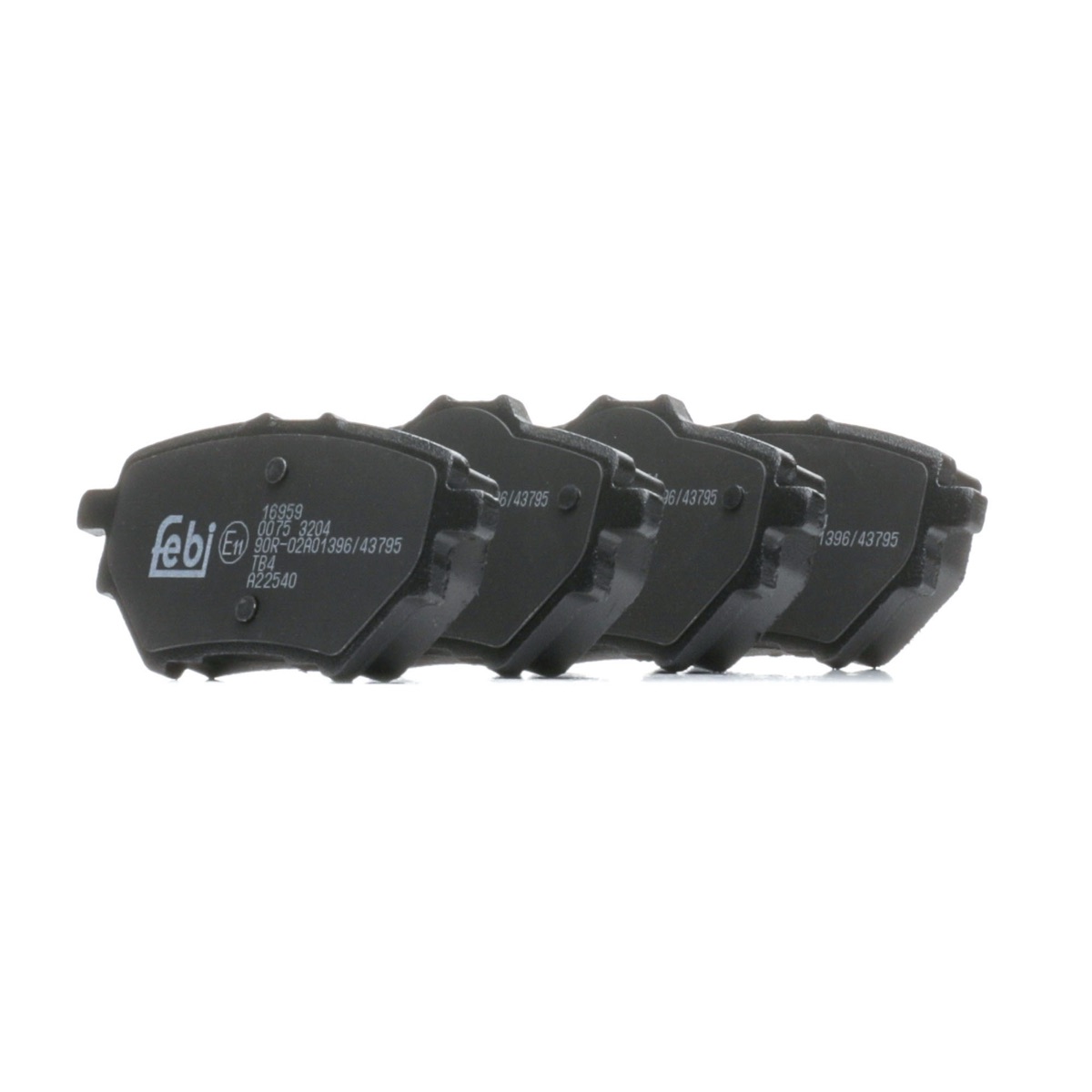 Febi Bilstein 16959 Brake Pad Set