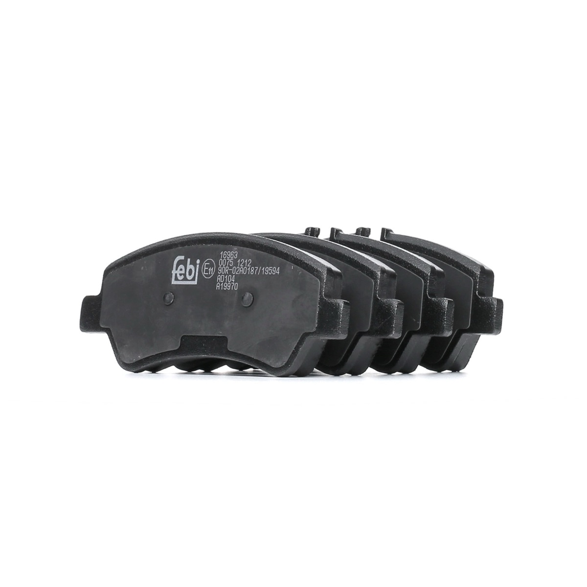 Febi Bilstein 16963 Brake Pad Set