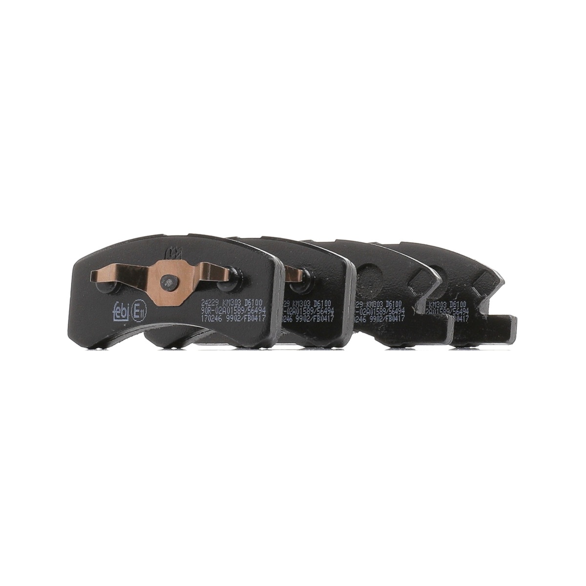 Febi Bilstein 170246 Brake Pad Set