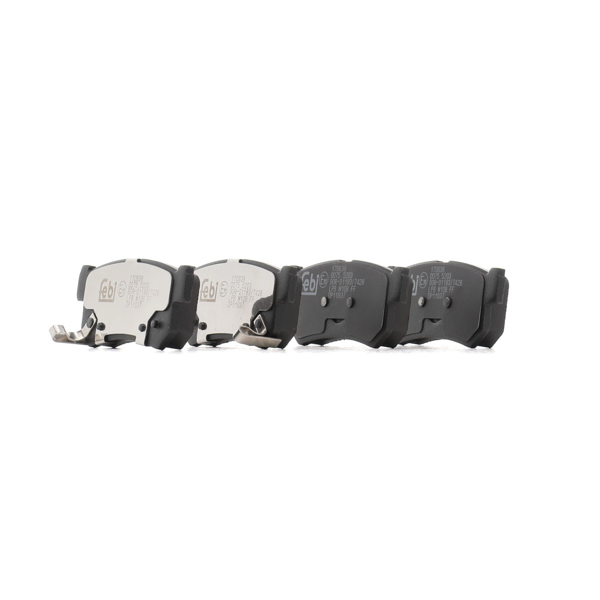 Febi Bilstein 170638 Brake Pad Set