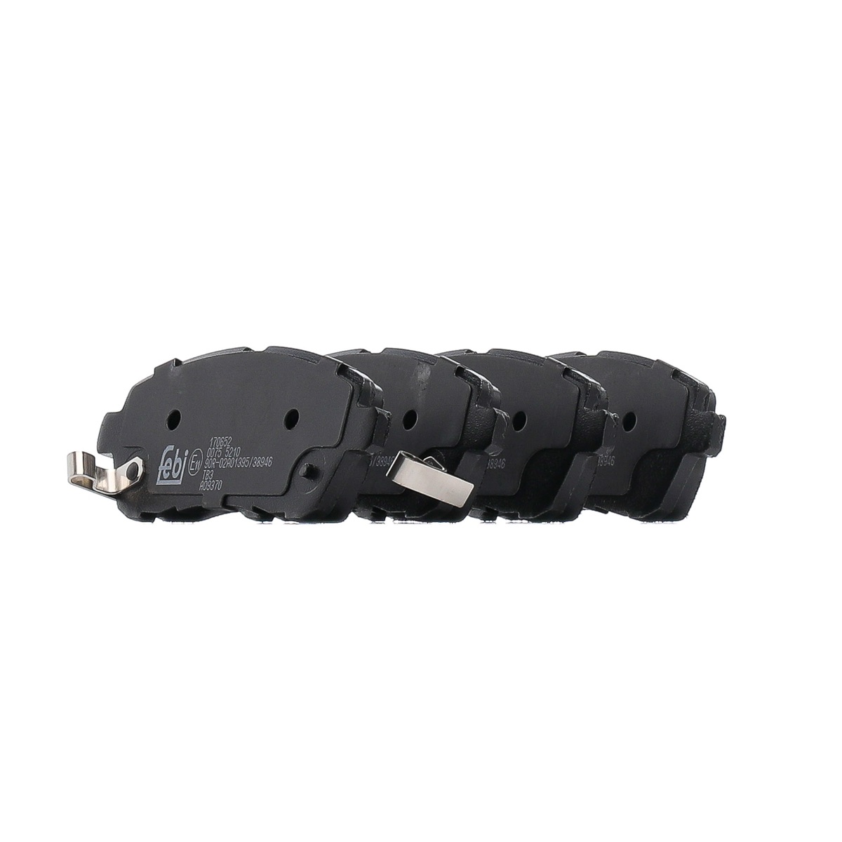 Febi Bilstein 170652 Brake Pad Set