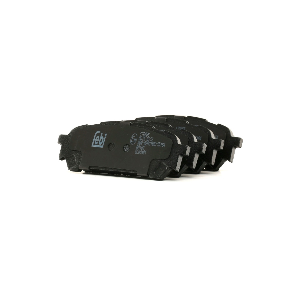 Febi Bilstein 170666 Brake Pad Set