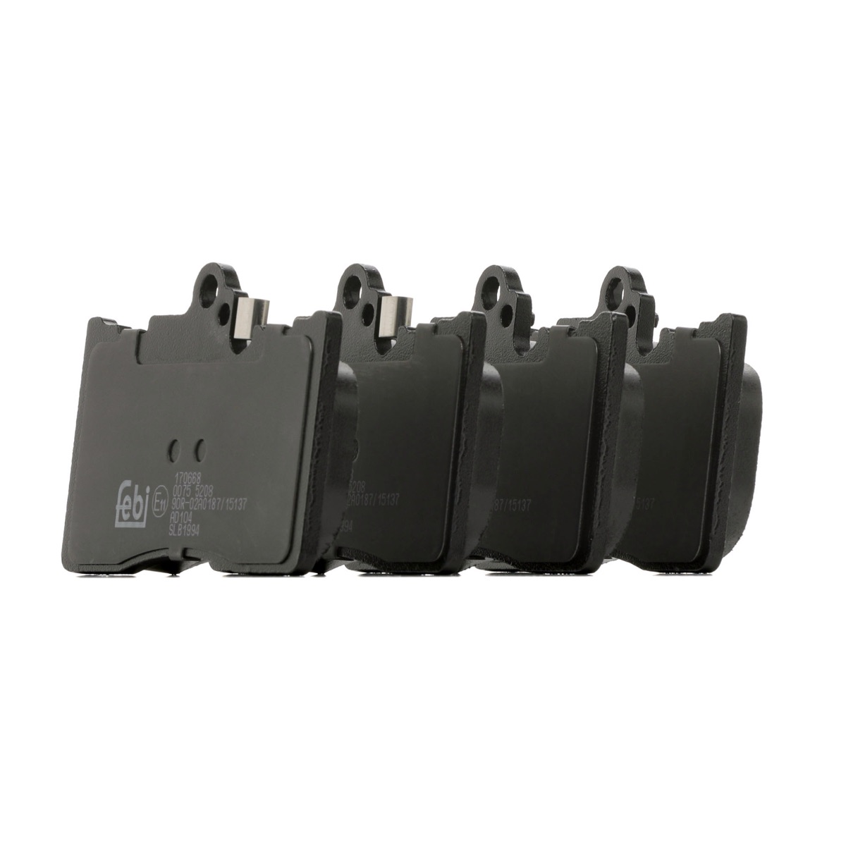 Febi Bilstein 170668 Brake Pad Set