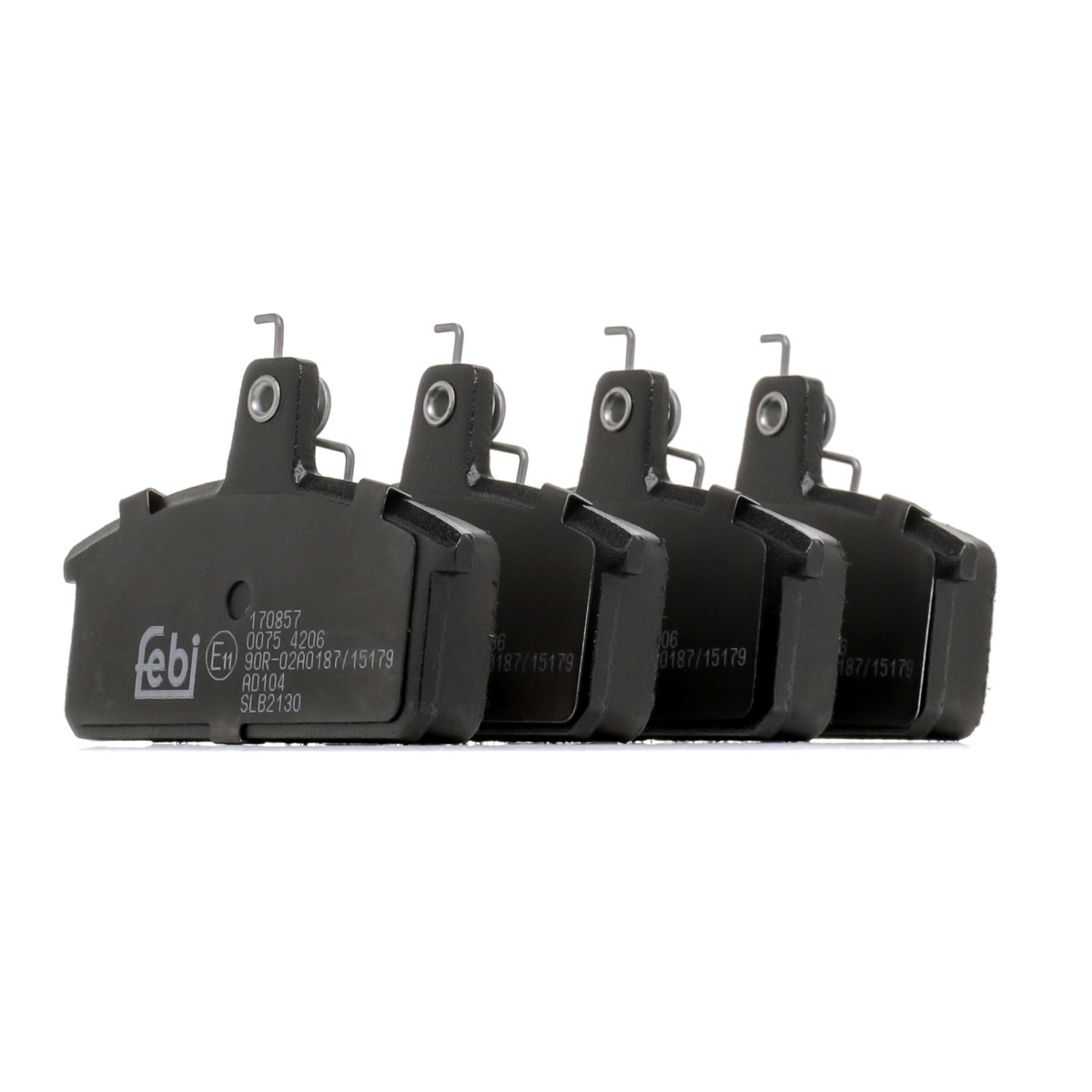 Febi Bilstein 170857 Brake Pad Set