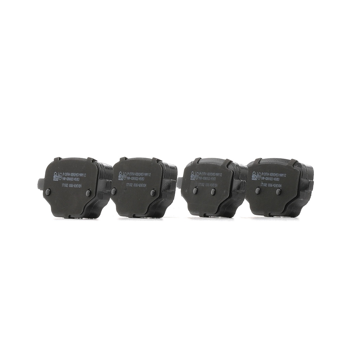 Febi Bilstein 171002 Brake Pad Set