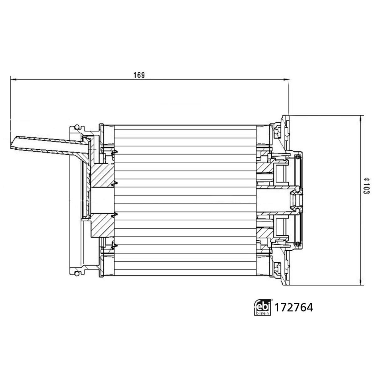 Febi Bilstein 172764 Fuel Filter