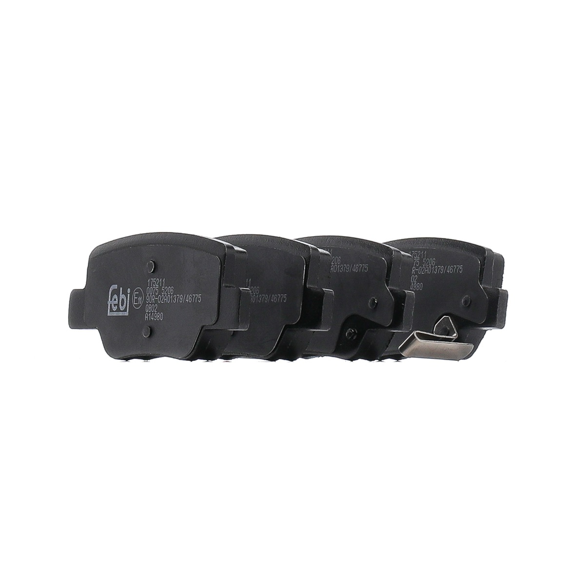 Febi Bilstein 175211 Brake Pad Set