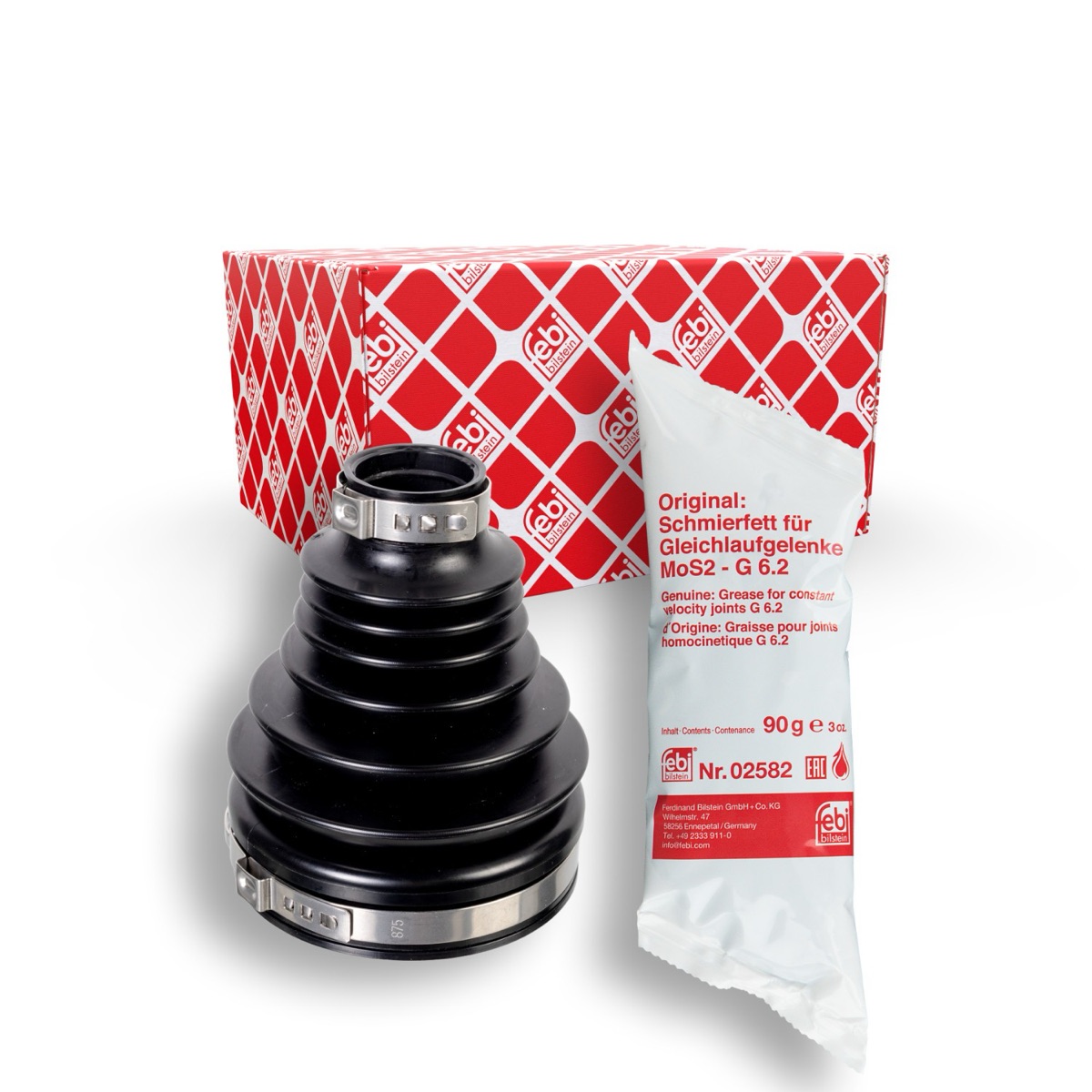 Febi Bilstein 175540 CV Boot Kit, Drive Shaft