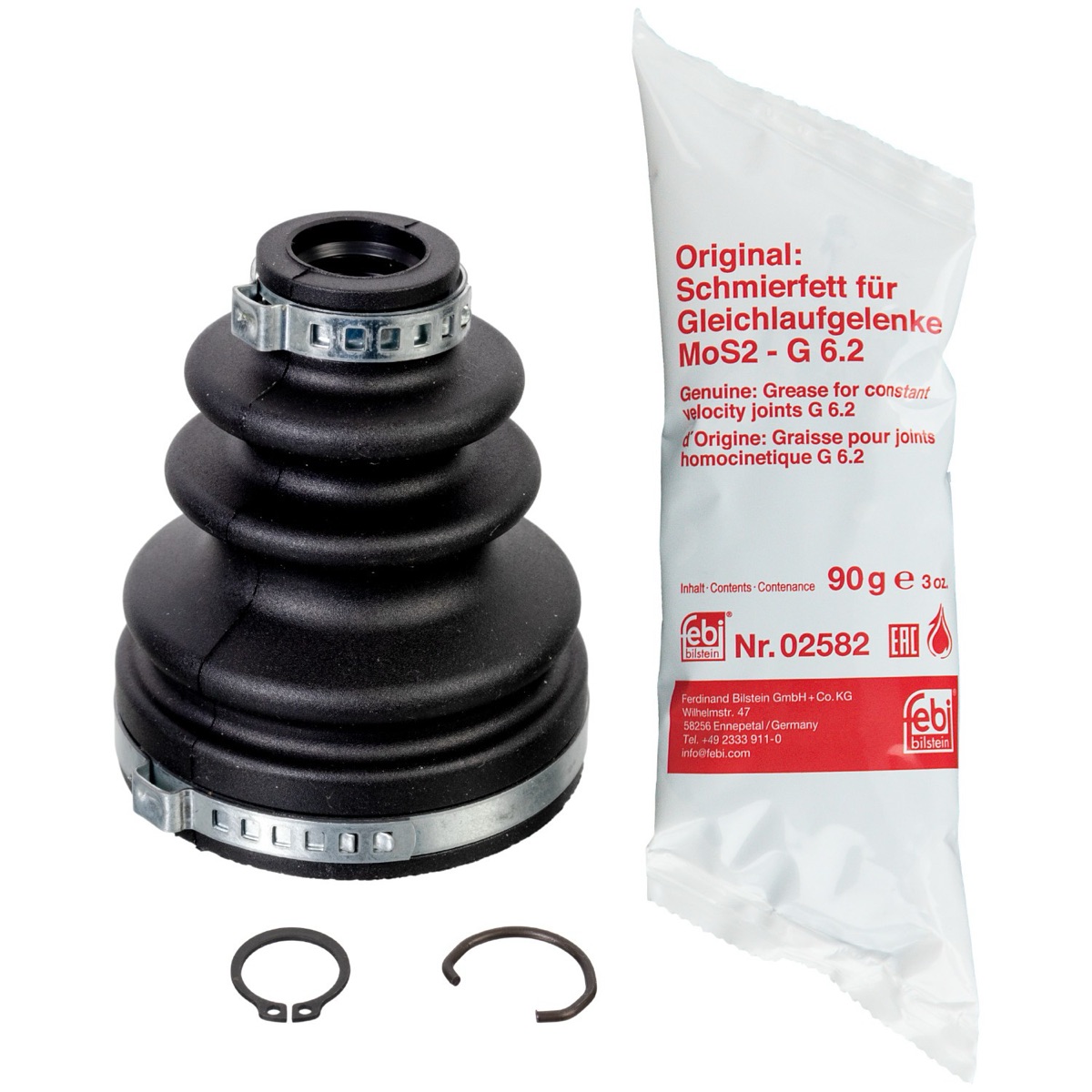 Febi Bilstein 176072 CV Boot Kit, Drive Shaft