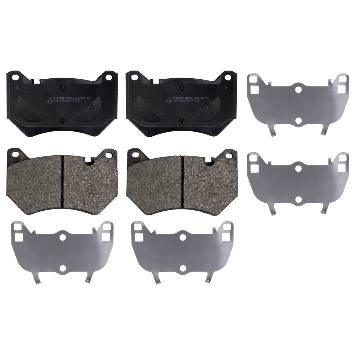 Febi Bilstein 177186 Brake Pad Set