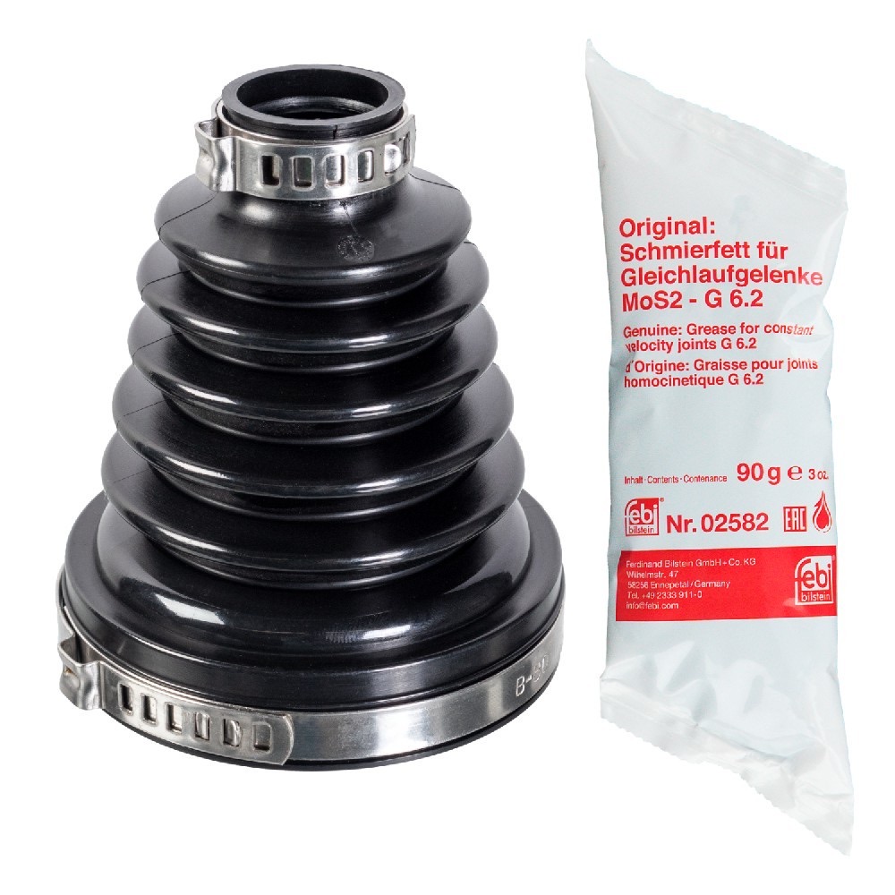 Febi Bilstein 177600 CV Boot Kit, Drive Shaft, Transmission Sided