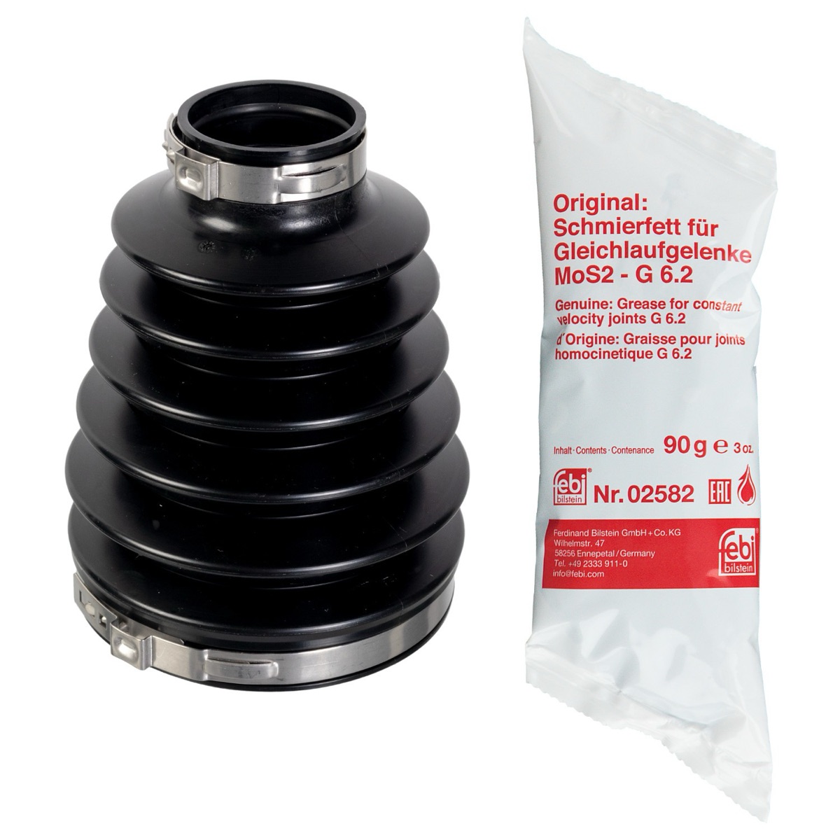 Febi Bilstein 177602 CV Boot Kit, Drive Shaft