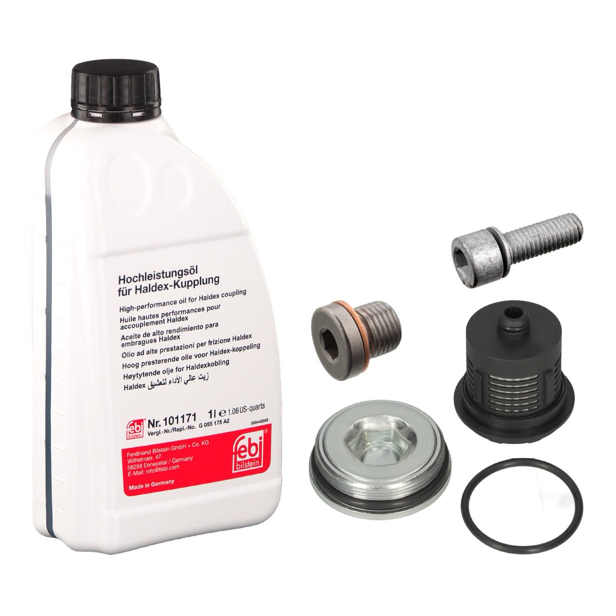 Febi Bilstein 180039 Parts Kit, Oil Change, Multi-Plate Clutch