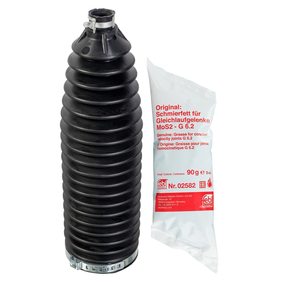 Febi Bilstein 180208 Steering Rack Gaiter Kit