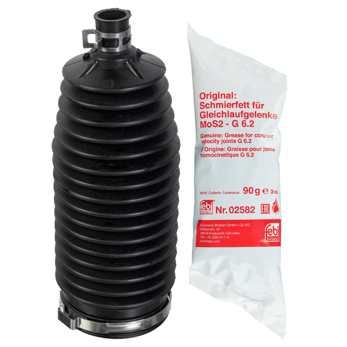 Febi Bilstein 180293 Steering Rack Gaiter Kit