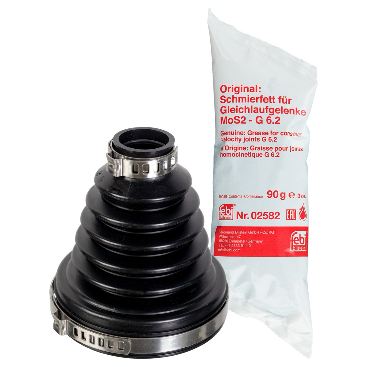 Febi Bilstein 180365 CV Boot Kit, Drive Shaft
