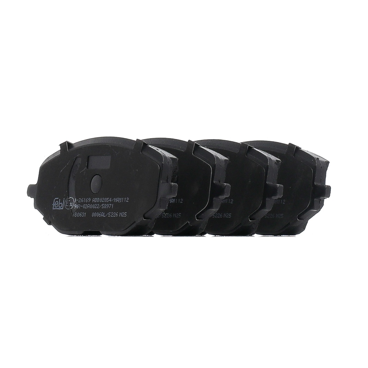 Febi Bilstein 180631 Brake Pad Set