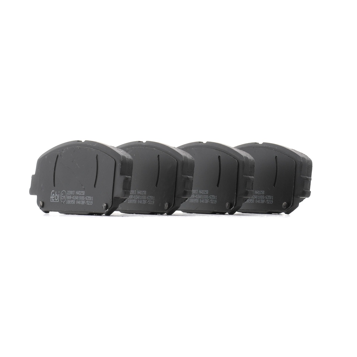Febi Bilstein 180958 Brake Pad Set
