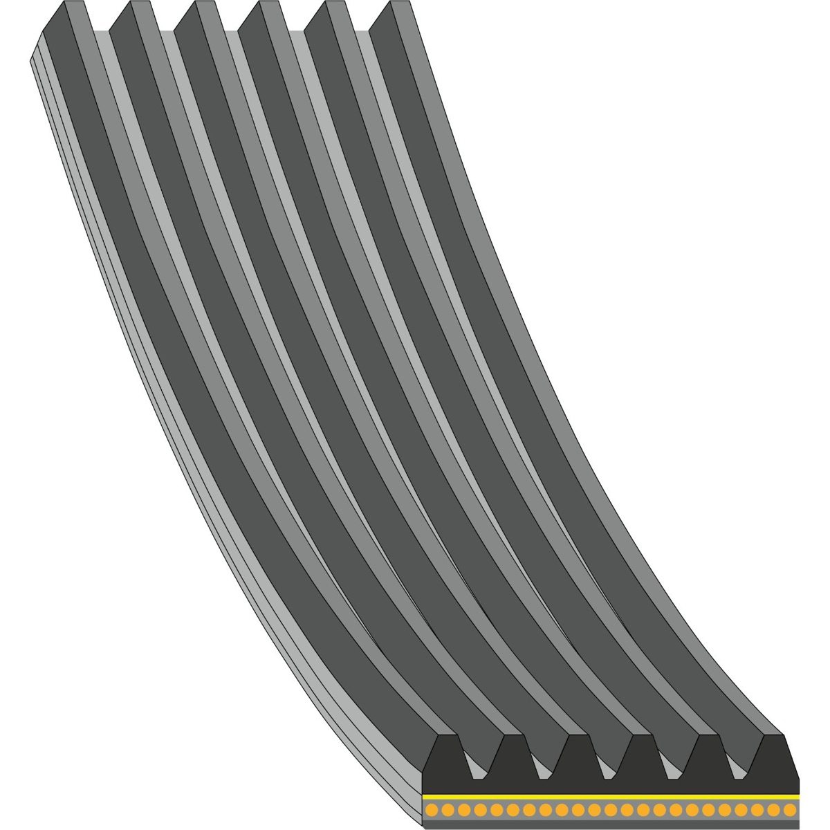 Febi Bilstein 181284 Serpentine Belt