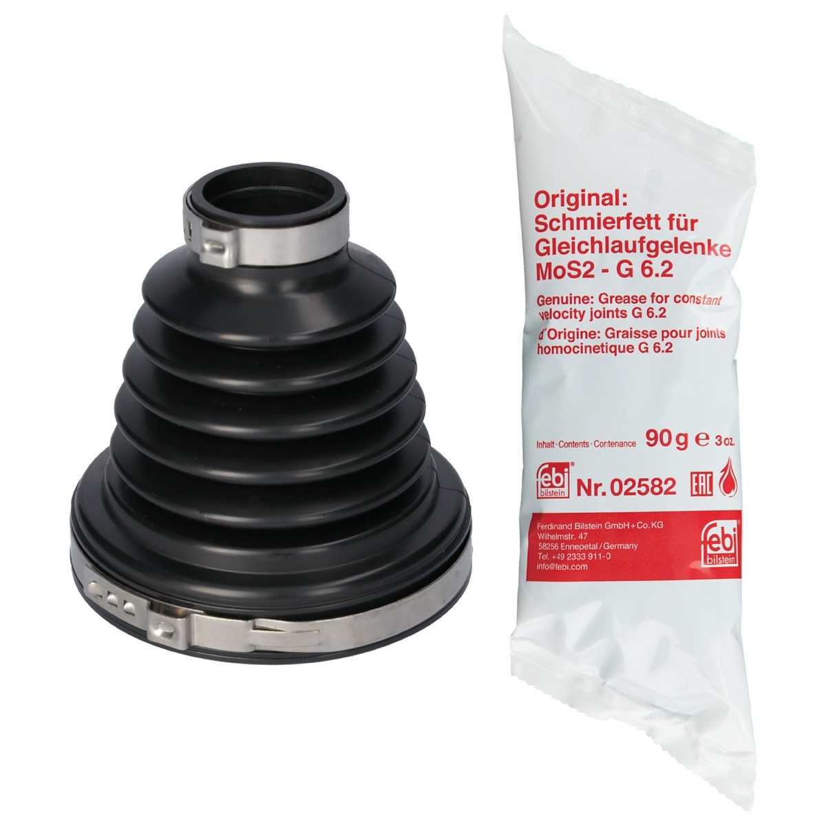 Febi Bilstein 181804 CV Boot Kit, Drive Shaft