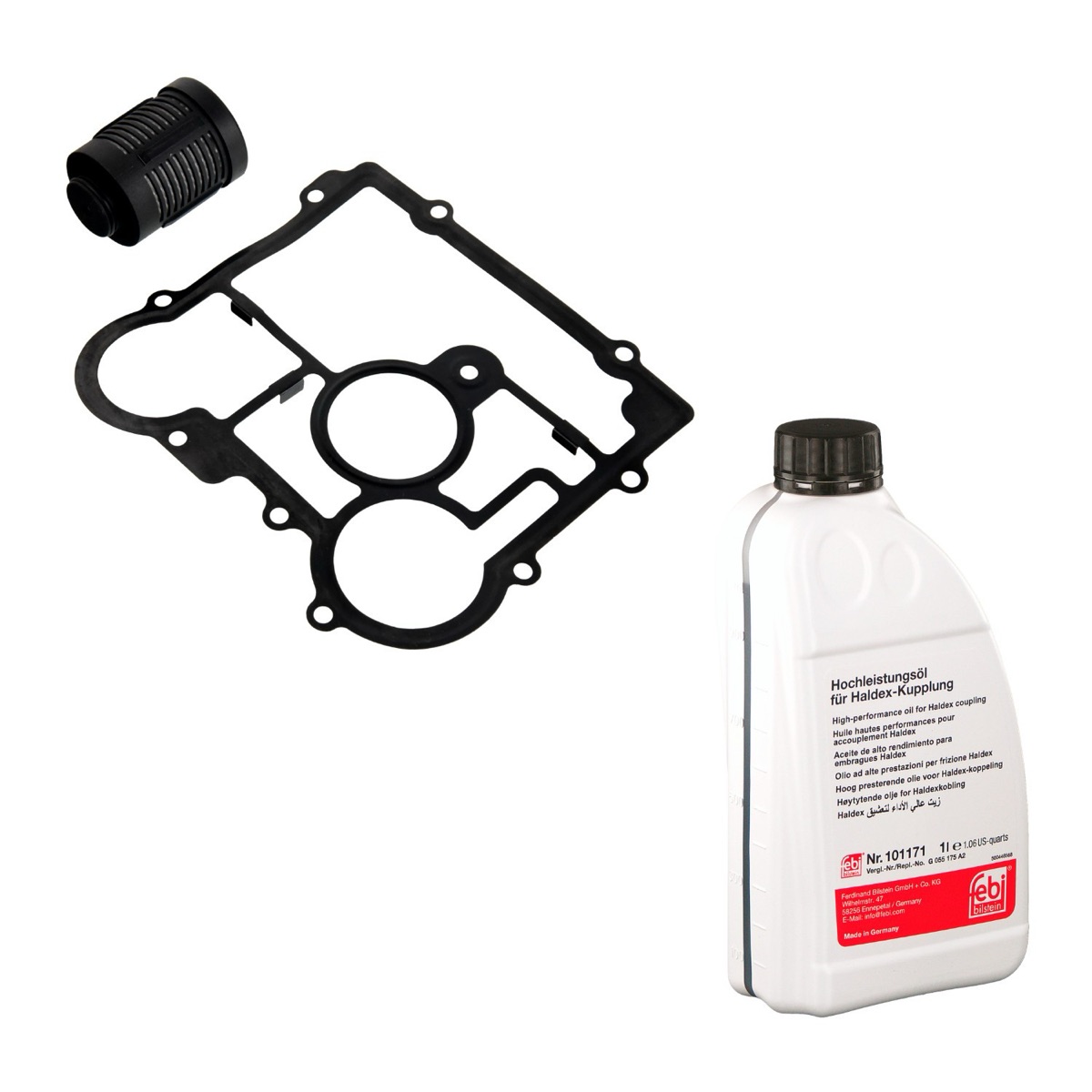 Febi Bilstein 181849 Parts Kit, Oil Change, Multi-Plate Clutch